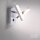 LED Wandspot in Stahl Metall beweglich 225 lm Schalter