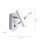 LED Wandspot in Stahl Metall beweglich 225 lm Schalter