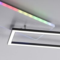 LED Deckenleuchte mit Fernbedienung dimmbar Rainbow RGB