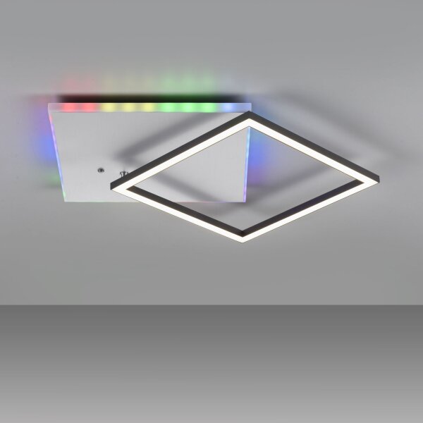 LED Deckenlampe mit Fernbedienung dimmbar Rainbow RGB