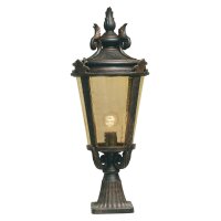 Opulente Gartenleuchte Vintage Design H:68cm E27