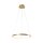 LED Hängelampe Ring in Gold Metall Ø39 cm 2450 lm 19 W