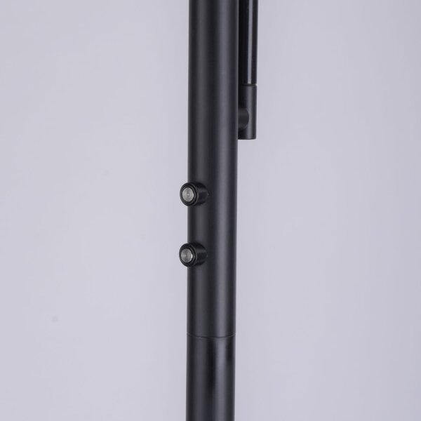 Dimmbarer LED Deckenfluter Schwarz Touch 193 cm Lesearm