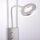 LED Deckenfluter Acrylglas Metall Drehregler 198 cm