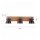 Industrial Deckenspot Holz Metall Schwarz E14 74 cm