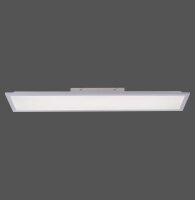 Weiße LED Deckenleuchte flach blendarm 100 cm 2430 lm