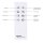 LED Deckenlampe Natur L:50,4 cm 2700-5000 K dimmbar