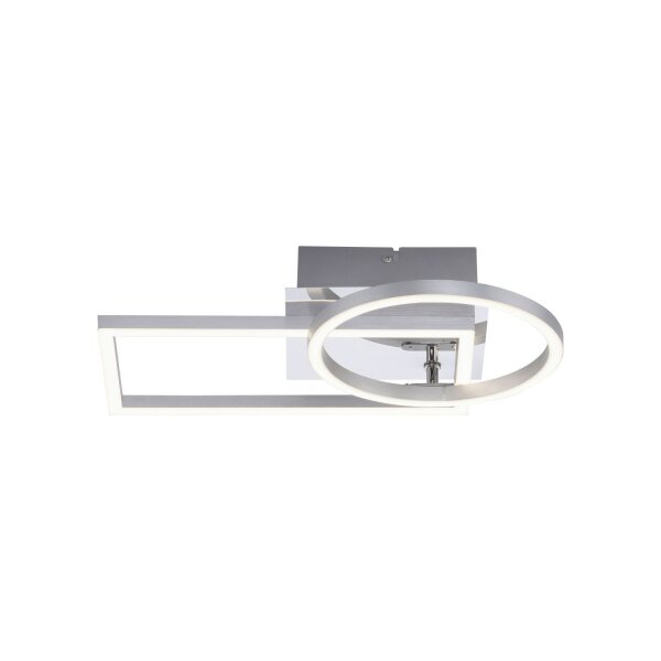 Verstellbare LED Deckenleuchte in Stahl L:37 cm 1260 lm