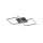 Schwarze LED Deckenleuchte L:53 cm 2700-5000 K dimmbar
