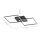 Schwarze LED Deckenleuchte L:53 cm 2700-5000 K dimmbar