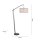Blendarme Stehleuchte Papier Holz E27 189 cm Leselicht