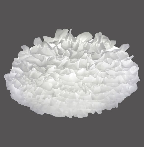 LED Deckenleuchte Stoff Weiß rund Ø75 cm 2700-5000 K