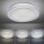 LED Deckenlampe Sternenhimmel Ø60 cm 36 W Fernbedienung