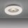 Weiße LED Deckenlampe mit Dimmer Fernbedienung Ø50 cm
