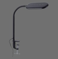 Flexible LED Klemmleuchte Schwarz 3000-6000 K dimmbar