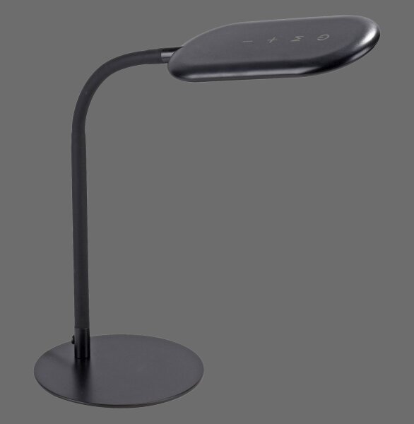 Flexible LED Tischlampe Schwarz 3000-6000 K 7 W dimmbar