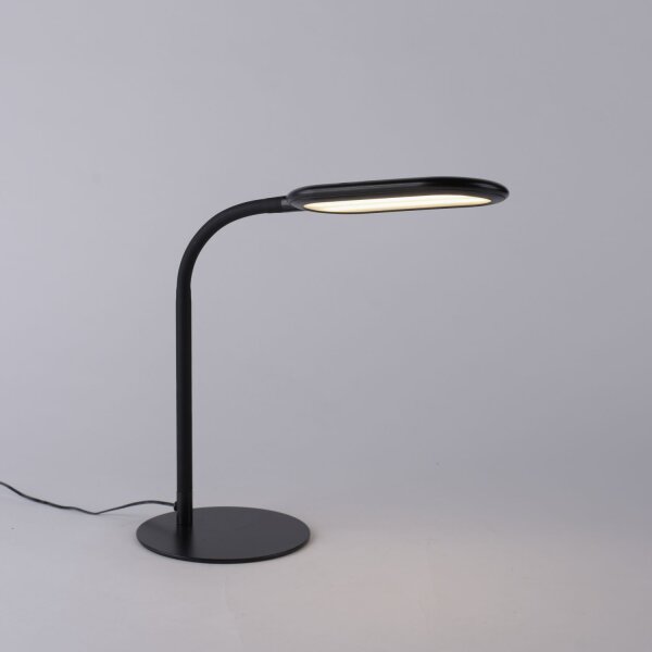 Flexible LED Tischlampe Schwarz 3000-6000 K 7 W dimmbar