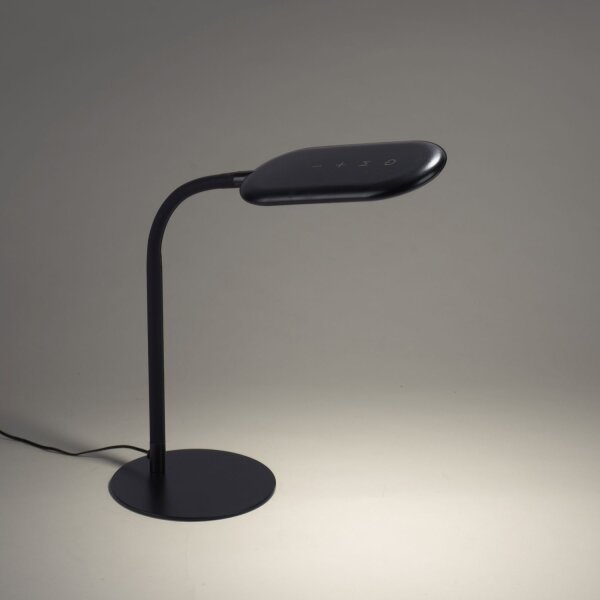 Flexible LED Tischlampe Schwarz 3000-6000 K 7 W dimmbar