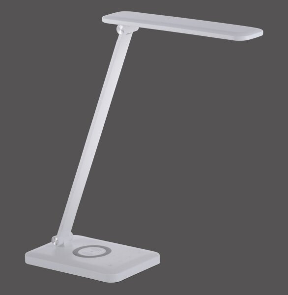 LED SchreibTischlampe Weiß Touch 61,5 cm 5 W flexibel
