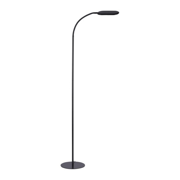 Flexible LED Stehlampe Schwarz 175 cm 3000-6000 K 7 W