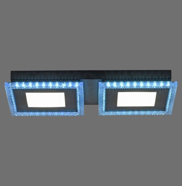 Dimmbare LED Deckenlampe RBG Farbwechsel Fernbedienung
