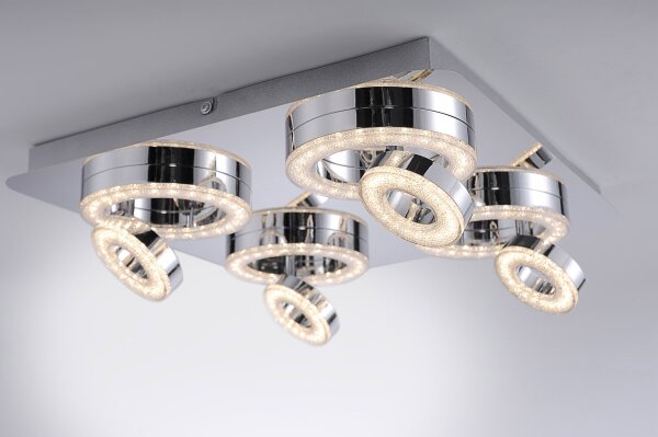 Flexibler LED Deckenspot Metall L:40 cm 3000 K 270 lm