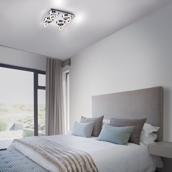 Flexibler LED Deckenspot Metall L:40 cm 3000 K 270 lm