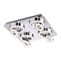 Flexibler LED Deckenspot Metall L:40 cm 3000 K 270 lm