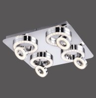 Flexibler LED Deckenspot Metall L:40 cm 3000 K 270 lm
