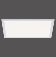 Dimmbare LED Deckenleuchte Fernbedienung Weiß blendarm