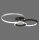 LED Deckenlampe Schwarz Aluminium Metall L:58 cm 26 W