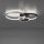 LED Deckenlampe Schwarz Aluminium Metall L:58 cm 26 W