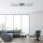 Dimmbare LED Deckenleuchte Schwarz 3000 K 36 W L:102 cm