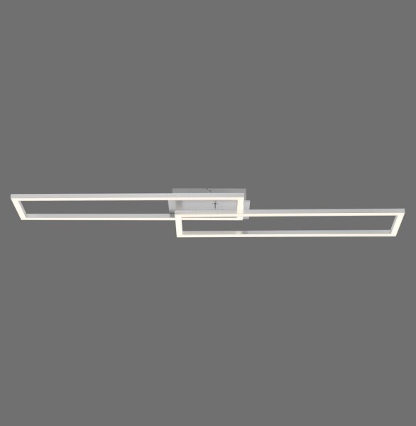 Dimmbare LED Deckenleuchte in Stahl 3000 K L:102 cm