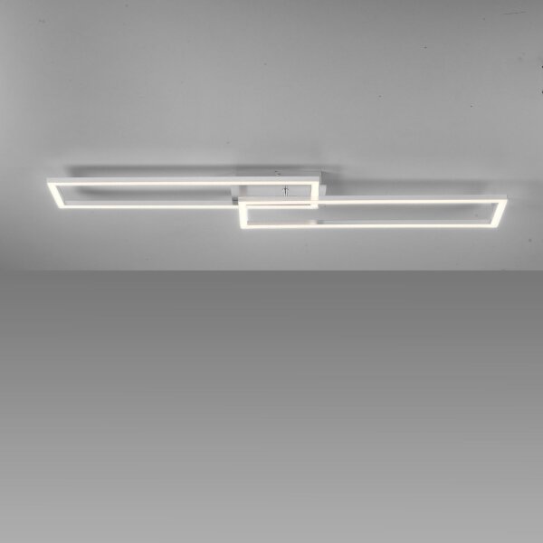 Dimmbare LED Deckenleuchte in Stahl 3000 K L:102 cm