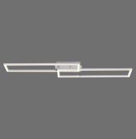 Dimmbare LED Deckenleuchte in Stahl 3000 K L:102 cm