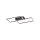 Dimmbare LED Deckenleuchte Schwarz 4200 lm 3000 K 36 W