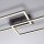 Dimmbare LED Deckenleuchte Schwarz 4200 lm 3000 K 36 W