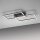 Dimmbare LED Deckenleuchte Schwarz 4200 lm 3000 K 36 W