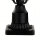 Sockelleuchte Metall Glas Schwarz IP44 H:57,5 cm E14
