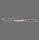 Dimmbare LED Deckenlampe Metall Schwarz 100 cm 5600 lm