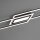 Dimmbare LED Deckenlampe Metall Schwarz 100 cm 5600 lm