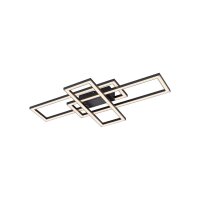 Dimmbare LED Deckenleuchte Schwarz 19 W 3000 K drehbar