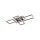 Dimmbare LED Deckenleuchte Schwarz 19 W 3000 K drehbar