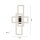 Dimmbare LED Deckenleuchte Schwarz 19 W 3000 K drehbar