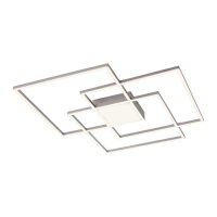 LED Deckenleuchte dimmbar Metall in Stahl L:75 cm 12 W