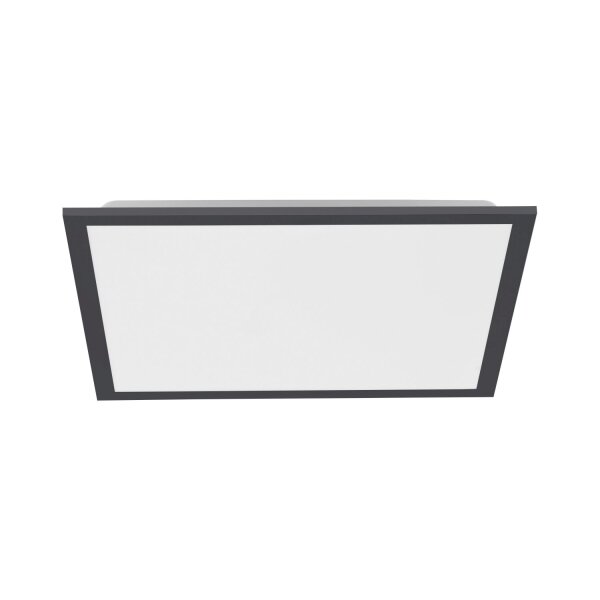 LED Deckenlampe dimmbar L:44,5 cm Fernbedienung Schwarz