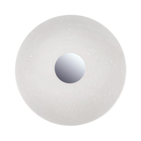 Romantische LED Deckenlampe Sternenhimmel IP44 in Chrom