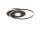 Stilvolle LED Deckenlampe Metall Schwarz 26 W 3000 K