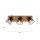 Deckenspot Holz Metall Draht 60 cm lang E14 verstellbar